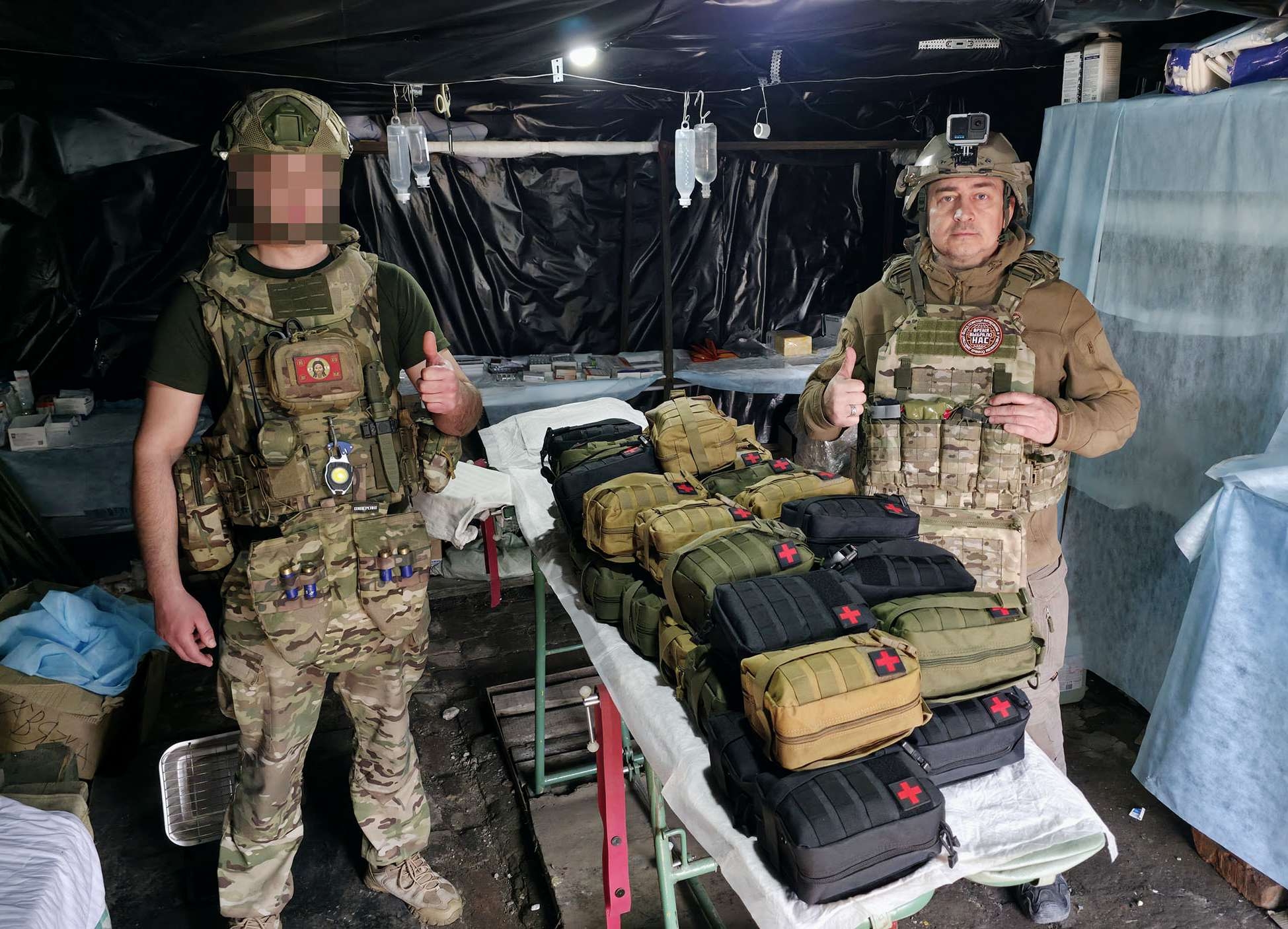 ПРИВЕЗЛИ МЕДИЦИНУ ДЛЯ БОЙЦОВ!